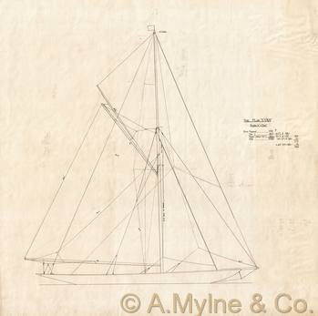 Design 164 — Sail Plan