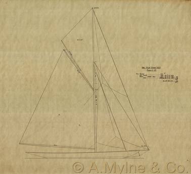 Design 164 — Sail Plan