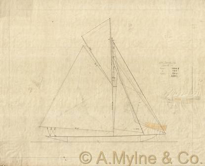 Design 164 — Sail Plan