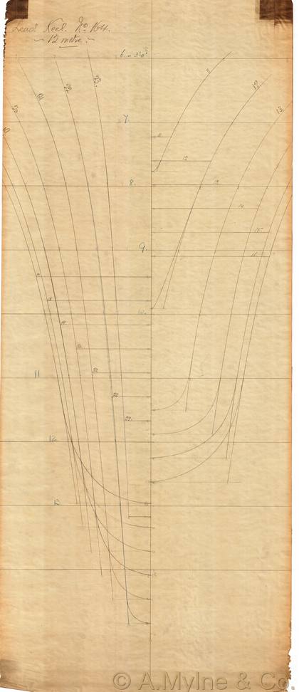 Design 164 — Lines Plan