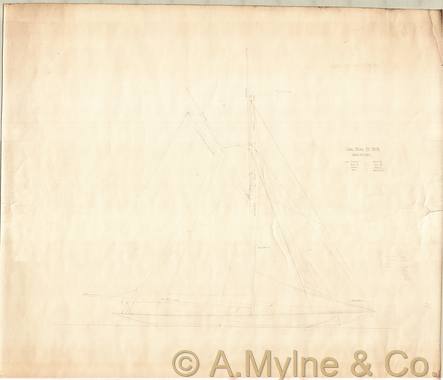 Design 164 — Sail Plan