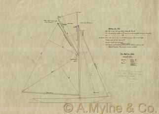 Design 165 — Sail Plan