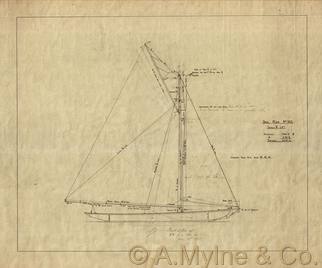 Design 165 — Sail Plan