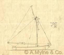 Design 166 — Sail Plan