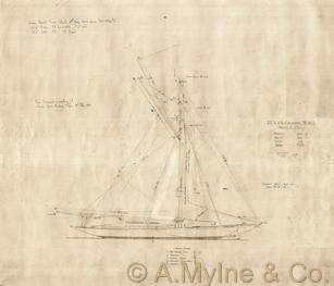 Design 167 — Sail Plan