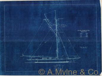 Design 167 — Sail Plan