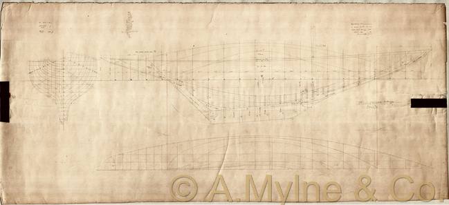 Design 167 — Lines Plan