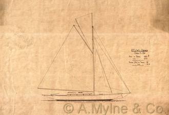 Design 167 — Sail Plan