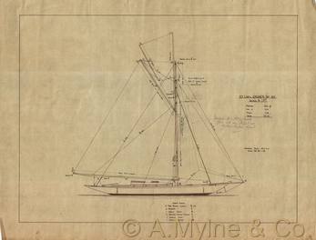 Design 167 — Sail Plan