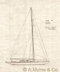 Design 167 — Sail Plan