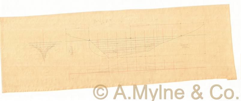 Design 168 — Lines Plan