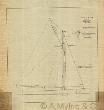 Design 168 — Lines Plan