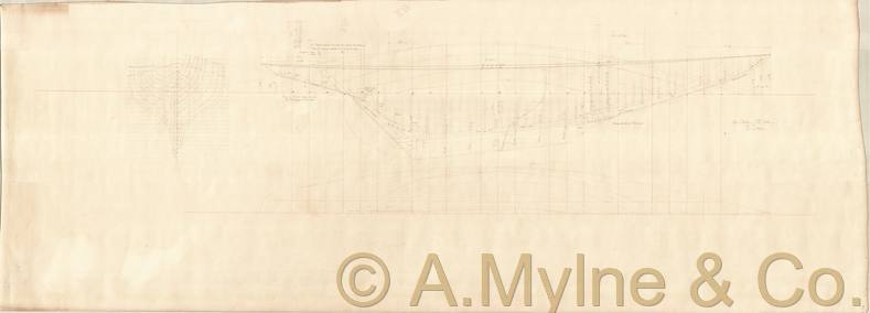 Design 168 — Lines Plan