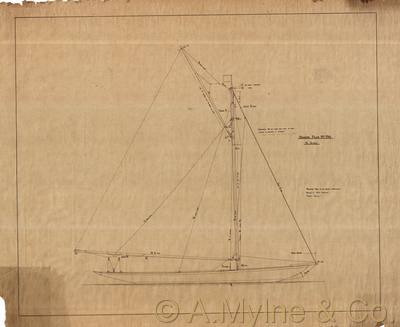 Design 170 — Sail Plan