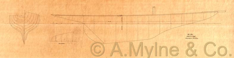 Design 173 — Lines Plan