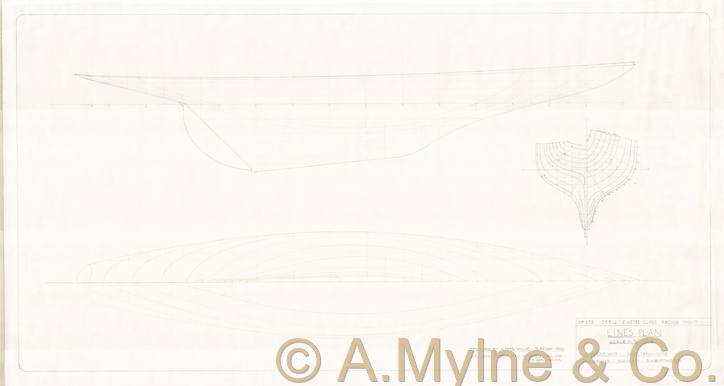Design 173 — Lines Plan