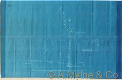 Design 176 — Sail Plan