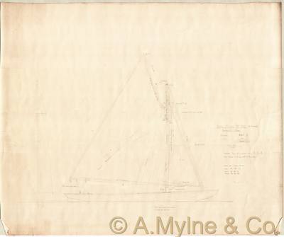 Design 176 — Sail Plan