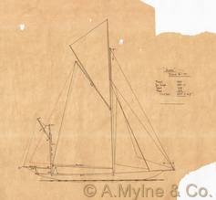 Design 177 — Sail Plan