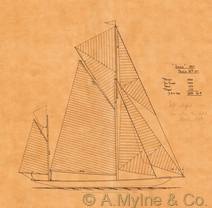 Design 177 — Sail Plan