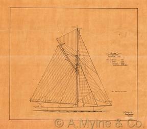 Design 177 — Sail Plan