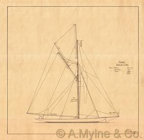 Design 177 — Sail Plan