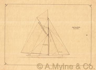 Design 177 — Sail Plan