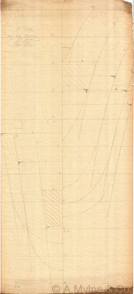 Design 177 — Lines Plan