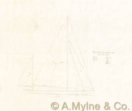 Design 177 — Sail Plan