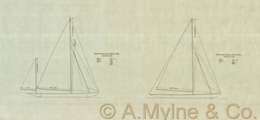 Design 177 — Sail Plan