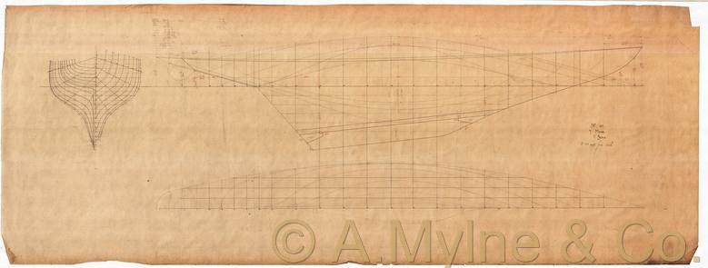 Design 181 — Lines Plan