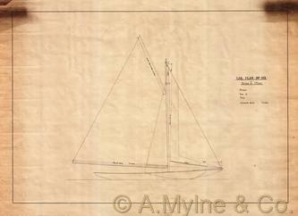 Design 181 — Sail Plan