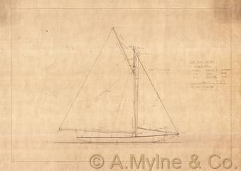 Design 181 — Sail Plan