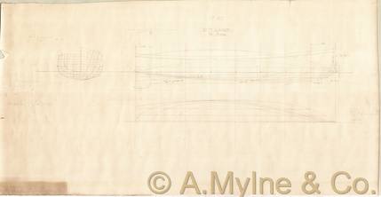 Design 182 — Lines Plan