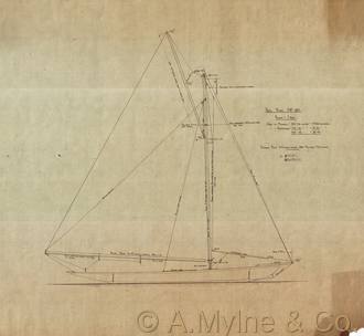 Design 183 — Sail Plan