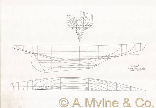 Design 184 — Lines Plan