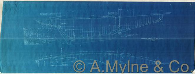 Design 184 — Lines Plan