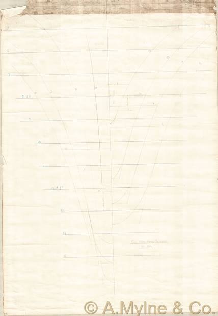 Design 184 — Lines Plan