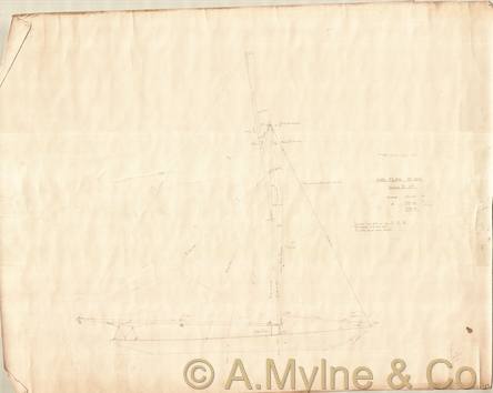 Design 186 — Sail Plan
