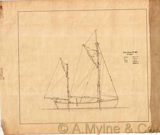 Design 187 — Sail Plan