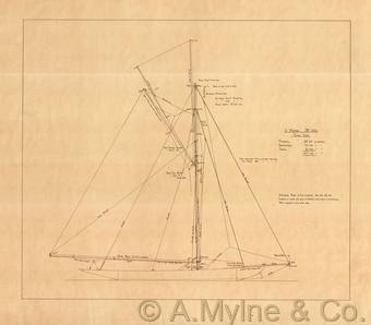 Design 188 — Sail Plan