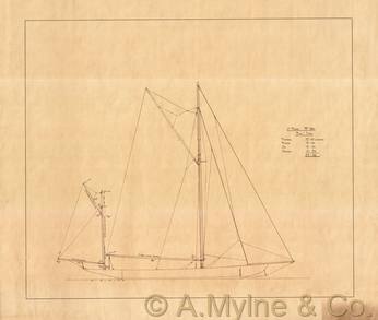 Design 188 — Sail Plan