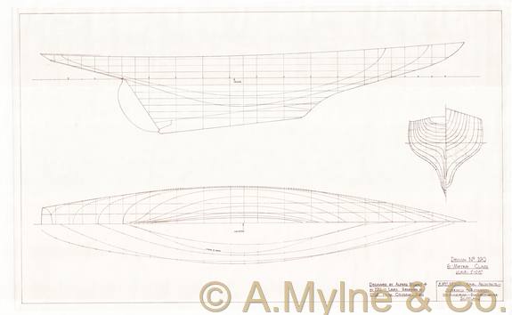 Design 190 — Lines Plan
