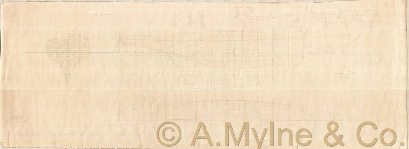 Design 190 — Lines Plan