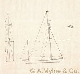 Design 193 — Sail Plan
