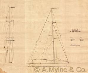 Design 193 — Sail Plan
