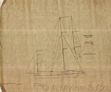 Design 193 — Sail Plan