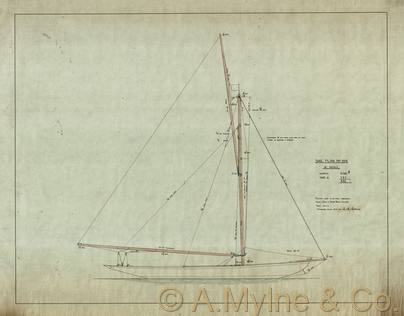 Design 194 — Sail Plan
