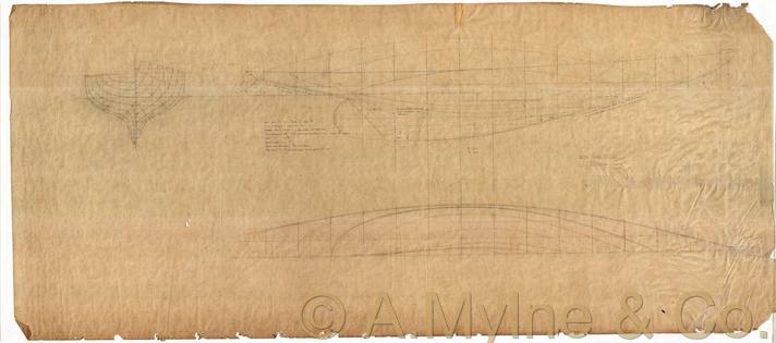 Design 196 — Lines Plan