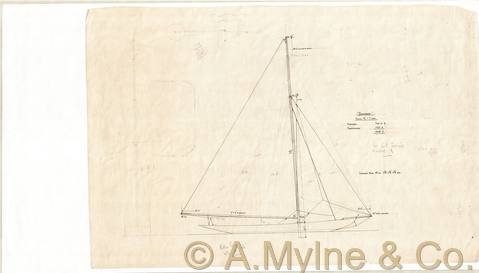 Design 197 — Sail Plan